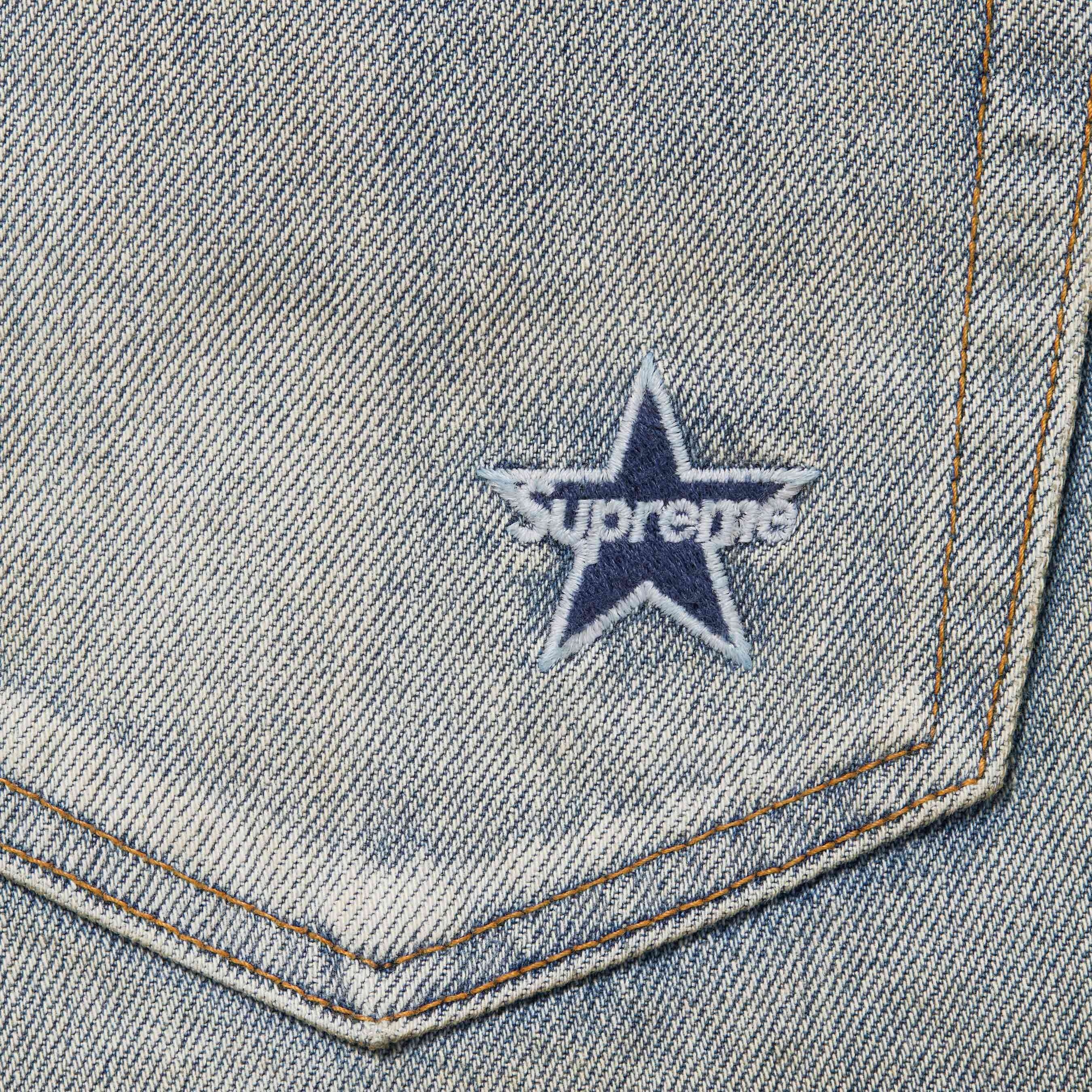 Distressed Loose Fit Selvedge Jean view 10